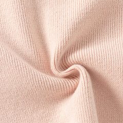 Dave&Bella Kids Girls Winter Elegant Plush Turtle Beige/Grey Pink Pullover Sweaters Tops