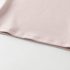 Dave&Bella Kids Girls Autumn Stylish Soft Half Turtleneck T-shirts Tops