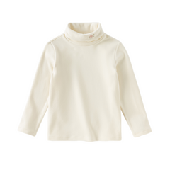 Dave&Bella Kids Girls Autumn Stylish Soft Half Turtleneck T-shirts Tops