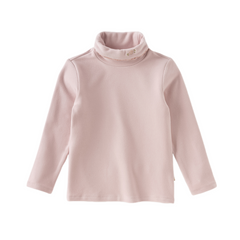 Dave&Bella Kids Girls Autumn Stylish Soft Half Turtleneck T-shirts Tops