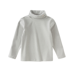 Dave&Bella Kids Girls Autumn Stylish Soft Half Turtleneck T-shirts Tops