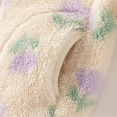 Dave&Bella Toddler Girls/Boys Multi-color&print Turtle Plush Outwear Jackets