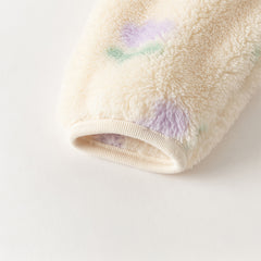 Dave&Bella Toddler Girls/Boys Multi-color&print Turtle Plush Outwear Jackets