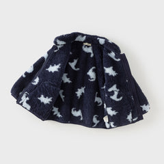 Dave&Bella Toddler Girls/Boys Multi-color&print Turtle Plush Outwear Jackets