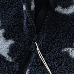 Dave&Bella Toddler Girls/Boys Multi-color&print Turtle Plush Outwear Jackets