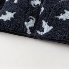 Dave&Bella Toddler Girls/Boys Multi-color&print Turtle Plush Outwear Jackets