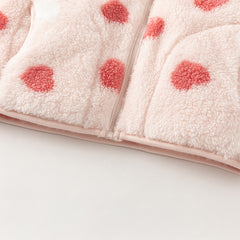 Dave&Bella Toddler Girls/Boys Multi-color&print Turtle Plush Outwear Jackets