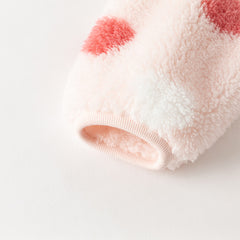 Dave&Bella Toddler Girls/Boys Multi-color&print Turtle Plush Outwear Jackets