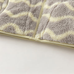 Dave&Bella Toddler Girls/Boys Multi-color&print Turtle Plush Outwear Jackets