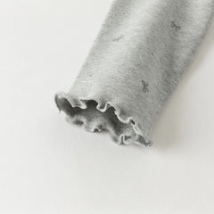 Dave&Bella Toddler Girls Winter Sweet Cotton Print T-shirts Tops