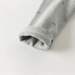 Dave&Bella Toddler Girls Winter Sweet Cotton Print T-shirts Tops