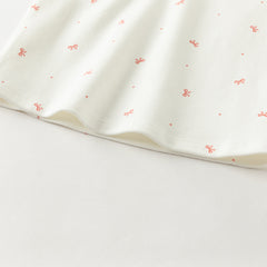 Dave&Bella Toddler Girls Winter Sweet Cotton Print T-shirts Tops