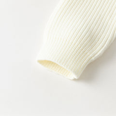 Dave&Bella Kids Girls Winter Sweet Striped Turtle Long-sleeved Pullover Sweaters Tops