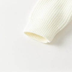 Dave&Bella Kids Girls Winter Sweet Striped Turtle Long-sleeved Pullover Sweaters Tops