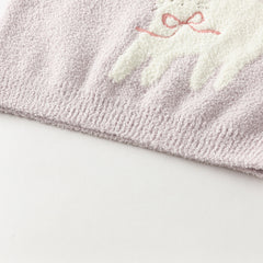 Dave&Bella Toddler Girls/Boys Autumn Soft Cute Animal Jacquard Chenille Sweater Tops