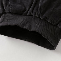 Dave&Bella Toddler Girls Winter Dark Grey Outwear Warm Loose Down Pants