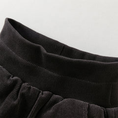 Dave&Bella Toddler Girls Winter Dark Grey Outwear Warm Loose Down Pants