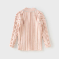 Dave&Bella Kids Girls Winter Versatile Sweet Turtle Sweaters Tops