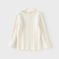 Dave&Bella Kids Girls Winter Versatile Sweet Turtle Sweaters Tops