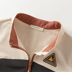 Dave&Bella Toddler Boys Winter Cool Apricot Long-sleeved Outwear Coats