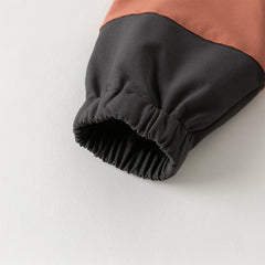 Dave&Bella Toddler Boys Winter Cool Apricot Long-sleeved Outwear Coats