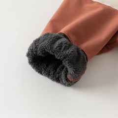 Dave&Bella Toddler Boys Winter Cool Apricot Long-sleeved Outwear Coats