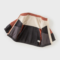 Dave&Bella Toddler Boys Winter Cool Apricot Long-sleeved Outwear Coats