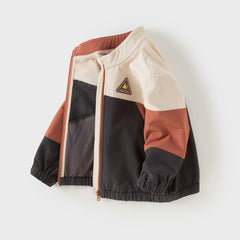 Dave&Bella Toddler Boys Winter Cool Apricot Long-sleeved Outwear Coats