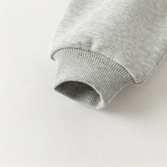 Dave&Bella Toddler Boys Autumn Casual Padded Sweatshirts Tops