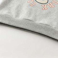 Dave&Bella Toddler Boys Autumn Casual Padded Sweatshirts Tops