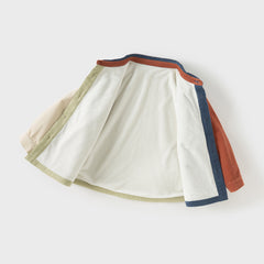 Dave&Bella Toddler Boys Blue Snow-Ready Thermal Shirt Tops