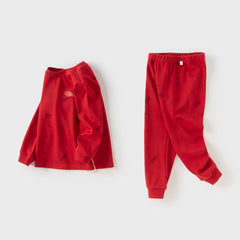 Dave&Bella Kids Girls/Boys Winter Print Cotton Cozy Pajamas