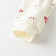 Dave&Bella Kids Girls/Boys Winter Print Cotton Cozy Pajamas