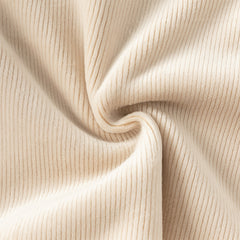 Dave&Bella Toddler Boys Casual Apricot Long-sleeved Plush-lined Sweatshirts Tops