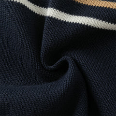 Dave&Bella Kids Boys Winter Cool Navy Blue Comfortable Cotton Sweaters Tops