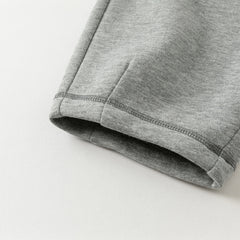 Dave&Bella Toddler Girls/Boys Autumn Versatile Knit Padded Sweatpants Long Pants