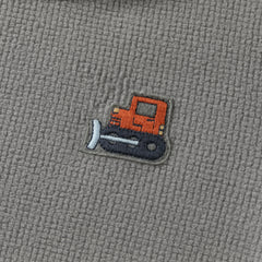 Dave&Bella Kids Boys Autumn Versatile Beige/Grey Cassic T-shirt Tops