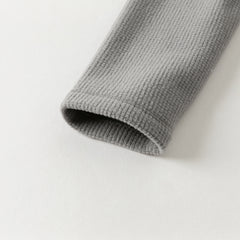 Dave&Bella Kids Boys Autumn Versatile Beige/Grey Cassic T-shirt Tops