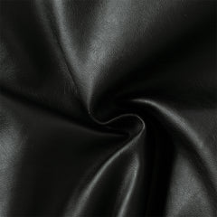 Dave&Bella Toddler Boys Winter Black Faux Shearling Lining PU Leather Biker Jacket