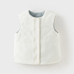Dave&Bella Toddler Girls/Boys Versatile Round collar Sleeveless Reversible Vests Tops