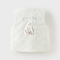 Dave&Bella Toddler Girls/Boys Versatile Round collar Sleeveless Reversible Vests Tops