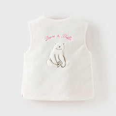 Dave&Bella Toddler Girls/Boys Versatile Round collar Sleeveless Reversible Vests Tops