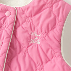 Dave&Bella Toddler Girls/Boys Versatile Round collar Sleeveless Reversible Vests Tops