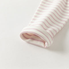 Dave&Bella Toddlerr Girls/Boys Autumn Striped Breathable Cotton Versatile T-shirt Tops