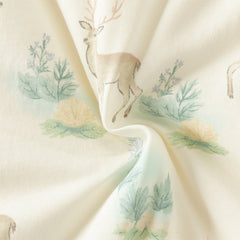 Dave&Bella Baby Girls/Boys Winter Print Grey Green/Pink Padded Indoor Rompers