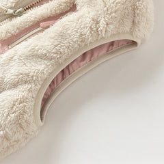 Dave&Bella Toddler Girls/Boys Winter Soft Plush-lined Turtle Vests Tops