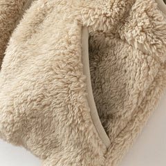 Dave&Bella Toddler Girls/Boys Winter Soft Plush-lined Turtle Vests Tops