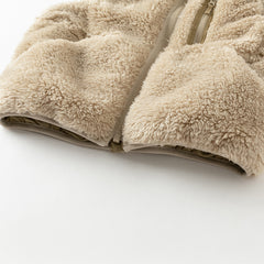 Dave&Bella Toddler Girls/Boys Winter Soft Plush-lined Turtle Vests Tops