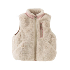Dave&Bella Toddler Girls/Boys Winter Soft Plush-lined Turtle Vests Tops
