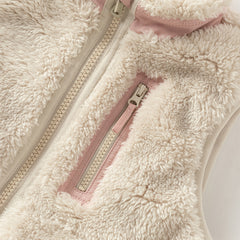 Dave&Bella Toddler Girls/Boys Winter Soft Plush-lined Turtle Vests Tops